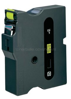 Brother TX-641 zwart op geel breedte 18 mm
