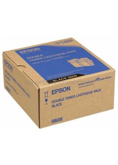 Epson S050609 2-pack zwart