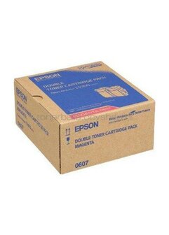 Epson S050607 2-pack magenta