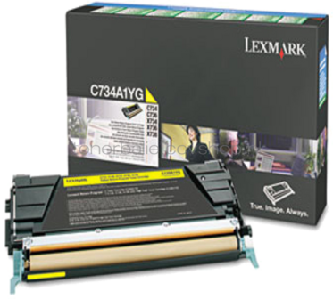 Lexmark X748 geel