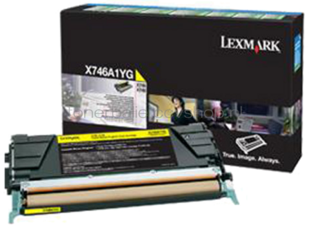 Lexmark X746, X748 geel
