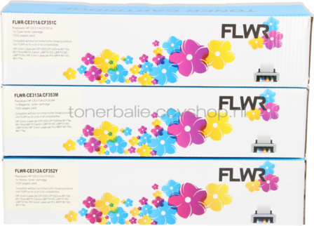 Huismerk HP 126A Multipack kleur