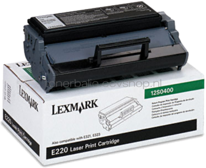 Lexmark 12S0400 zwart
