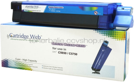 Huismerk Oki C5650 / C5750 cyaan