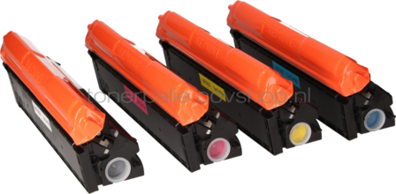 FLWR Brother TN-423 Multipack zwart en kleur