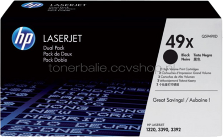 HP Q5949XD zwart