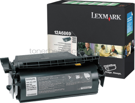 Lexmark 12A6869 zwart
