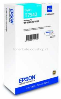 Epson T7542 cyaan