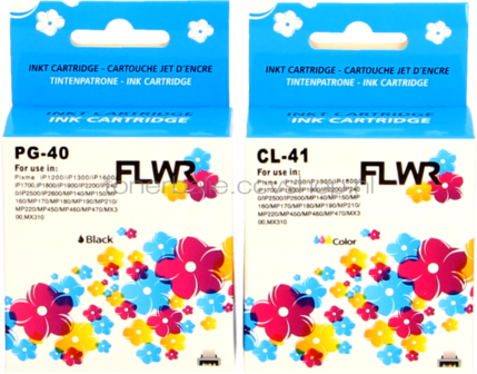 FLWR Canon 1 x PG-40 / 1 x CL-41 - Optie 98