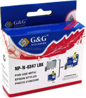 Huismerk Epson T0347 licht zwart