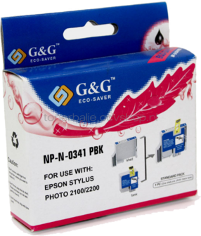 Huismerk Epson T0341 foto zwart