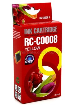 Huismerk Canon CLI-8Y geel