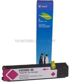Huismerk HP 980XL magenta