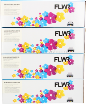 FLWR HP 305A 4-pack zwart en kleur