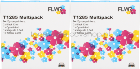 FLWR Epson T1281/2/3/4 10-Pack