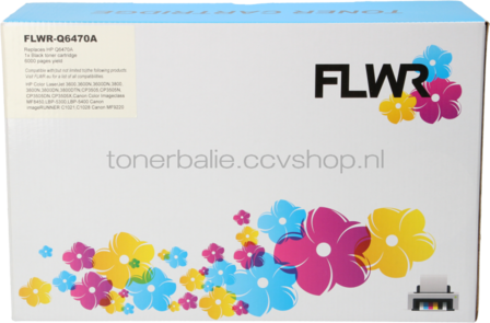 FLWR HP 501A zwart