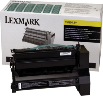 Lexmark 15G042Y geel