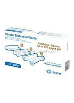 Sagem TTR200R Transferfilm en refills zwart