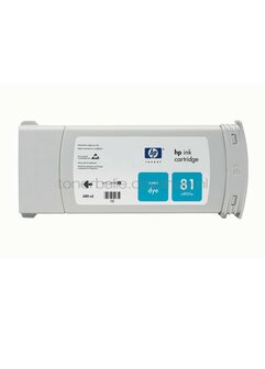 HP 81 cyaan