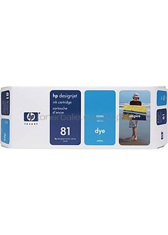HP 81 cyaan