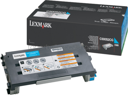 Lexmark C500 cyaan