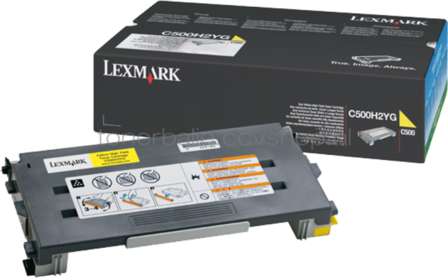 Lexmark C500 hc geel