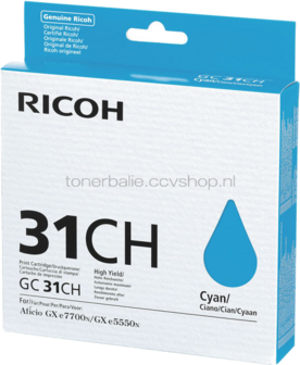 Ricoh GC-31HC cyaan