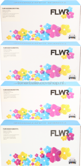 FLWR HP 124A Multipack zwart en kleur