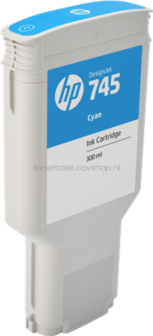 HP 745 cyaan