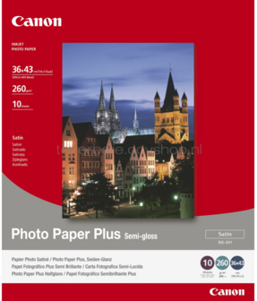 Canon SG-201 fotopapier Halfglanzend |  | 260 gr/m&sup2; 10 vellen