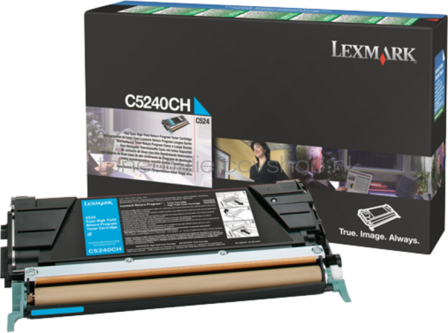 Lexmark C524 toner cyaan