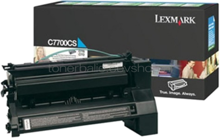 Lexmark C7700CS cyaan