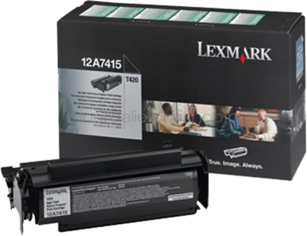 Lexmark 12A7415 zwart