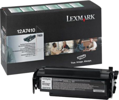 Lexmark 12A7410 zwart