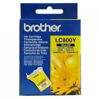 Brother LC-800Y geel