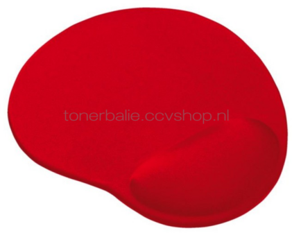Trust BigFoot ergonomische muismat rood