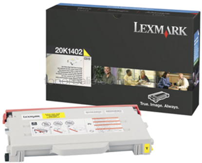 Lexmark 20K1402 geel