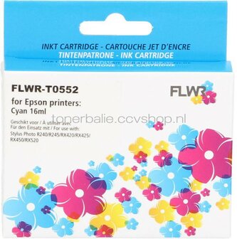 FLWR Epson T0556 Multipack zwart en kleur