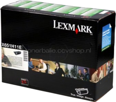 Lexmark X651H11E zwart