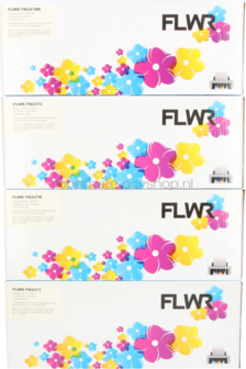 FLWR Brother TN-247 4-pack zwart en kleur