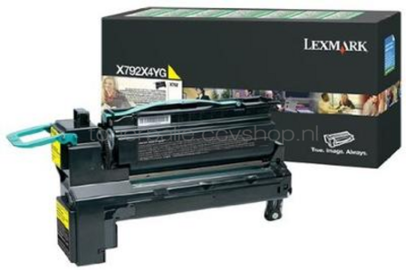 Lexmark X792 geel