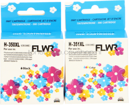 FLWR HP 350XL/351XL 2-pack - Optie 72