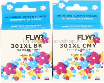 FLWR HP 301XL 2-pack - Optie 77