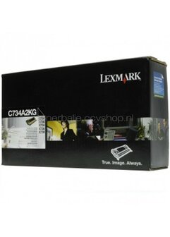 Lexmark C734, X734 zwart