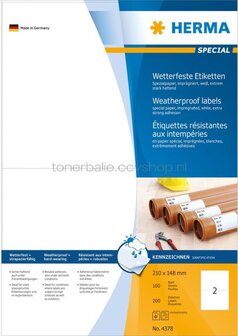 Herma 4378 210x148MM