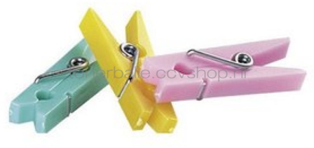 Alco knijpertjes 32mm assorti