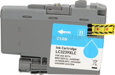 Huismerk Brother LC-3239C cyaan