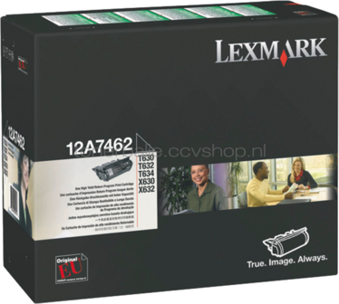 Lexmark 12A7462 zwart