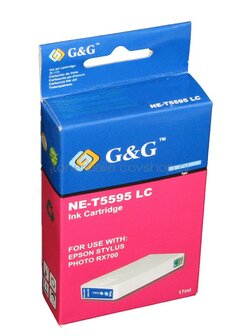 Huismerk Epson T5595 licht cyaan