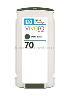 HP 70 mat zwart